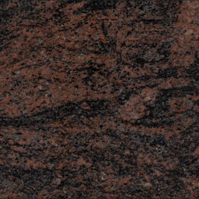 Emerson Monument Company Memorial Cemetery Marker Granite Sample in Rustic Brown