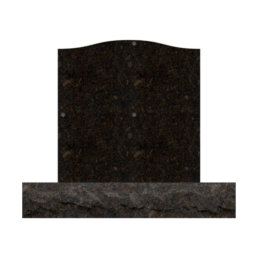 Coffee Pearl Standard Adult  Upright Memorial Tablet 24"x24" - (ONE PERSON)(additional designs available)