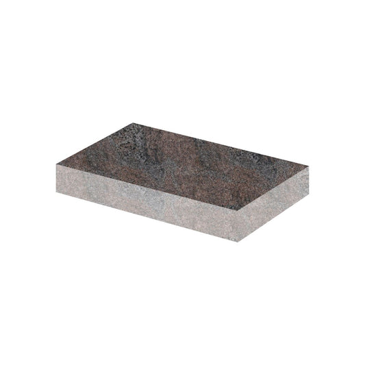 Emerson Monument Company 30"x14" Flat Marker in Paradisio Granite With no Design for the cemetery