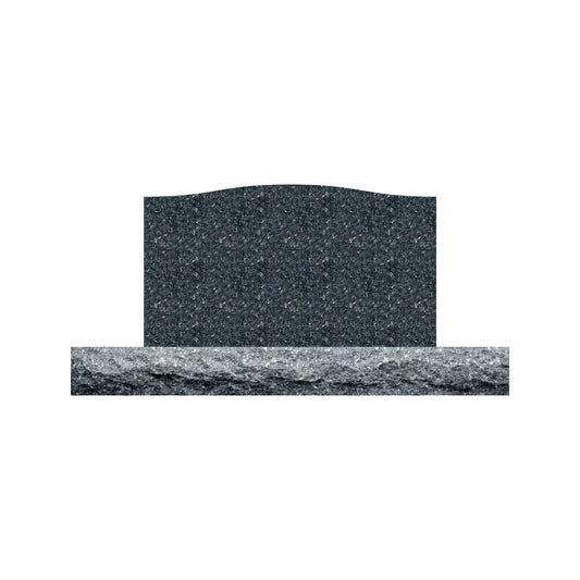 Emerson Monument Company Blue Pearl Granite Memorial Headstone